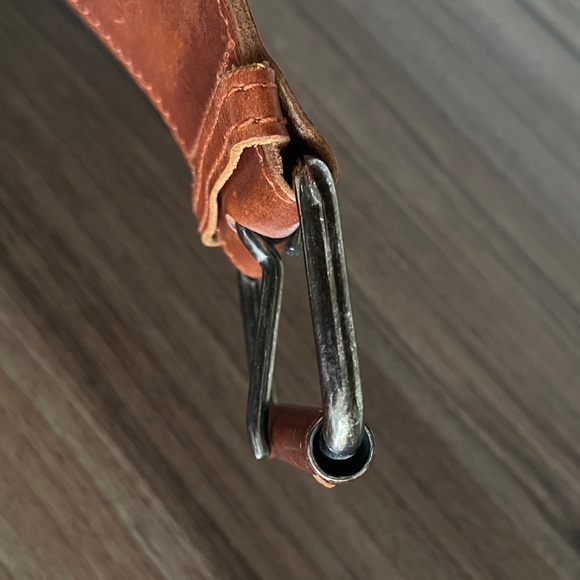 Leather Women's Elastic Leather Belt, Euro 48 - Picture 5 of 10